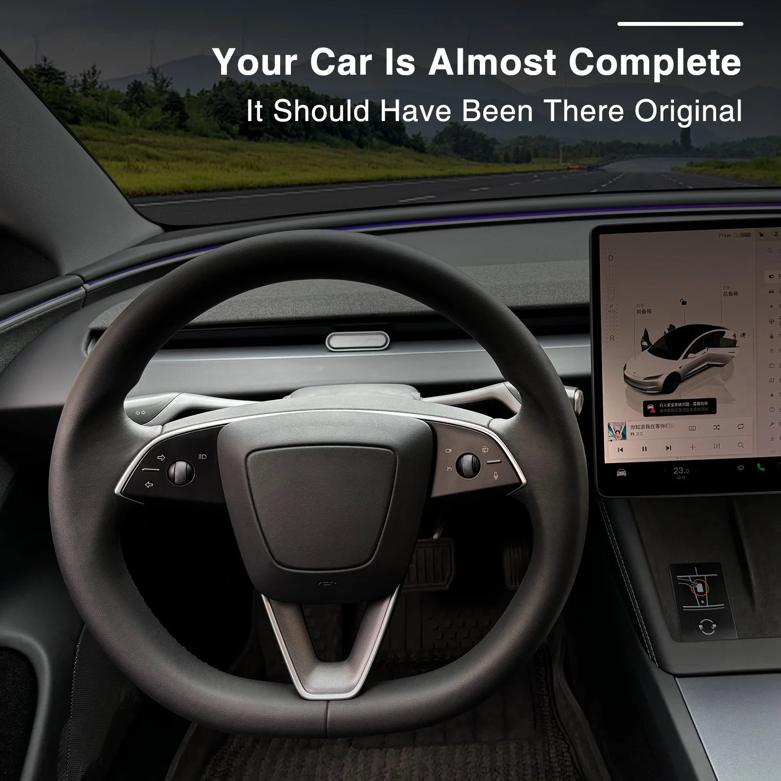 for Tesla Model 3 Highland Turning Stalks Shift Lever Gear Shifter Lever Signal Wiper Handle Shift Lever Indicator Kit