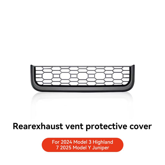 for Tesla Model 3/Y Highland Juniper Rear Center Console Air Outlet Cover Vent Outlet Dust Cover Car Styling Accessories
