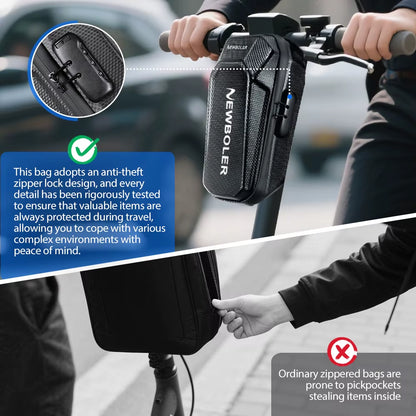 5L Electric Scooter Bag Accessories Electric Vehicle Bag with Password Lock Waterproof Xiaomi Scooter Front Bag Bike Bag