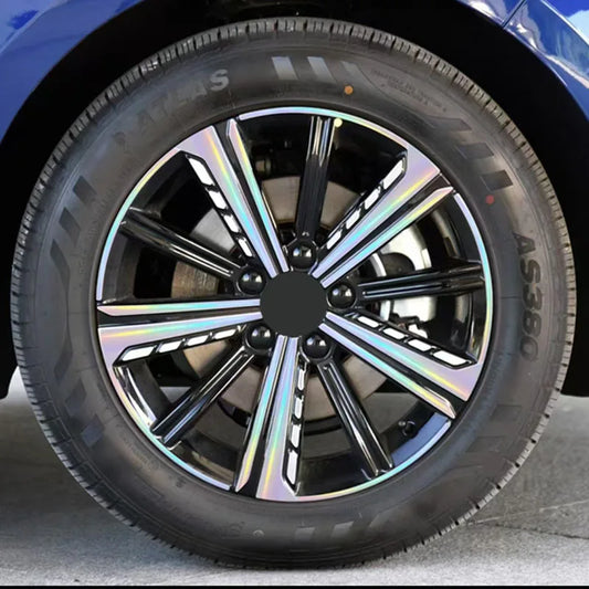 Car Interior Decoration Accessories, Wheel Hub Color Changing Patches, Scratch Covering Patches for BYD KING Dm-I 2024 2025
