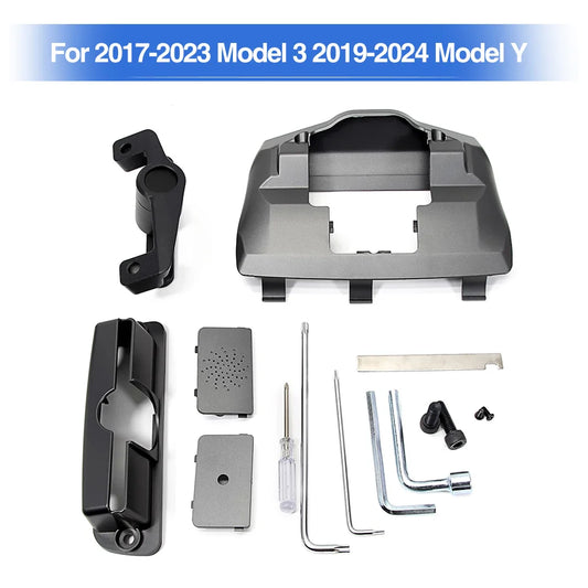 Screen Rotation Bracket for Tesla 2017-2023 Model 3 2019-2024 Model Y for 2024 Model 3 Highland Swivel Mount GPS Navigation
