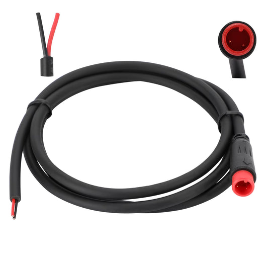 Ebike Cables - 2/3/4/5/8/9 Pins Electric Bike Extension Cables for Motor, Brakes, Gear Sensor, Display, Controller, and Throttle
