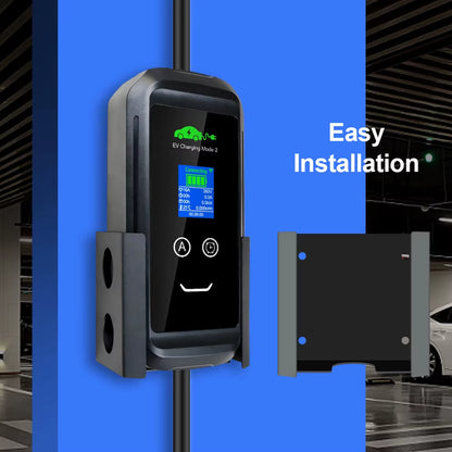 GOODCELL EV Charger Holder Wall Mounted, Durable EV Charging Cable Storage Hook for Electric Vehicles (Home/Garage Use)